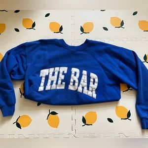 The bar sweatshirt L